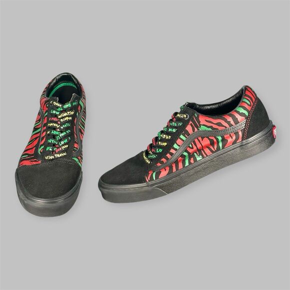 VANS Other - Vans A Tribe Called Quest Low End Theory Black Men’s Size 11 ATCQ Old Skool